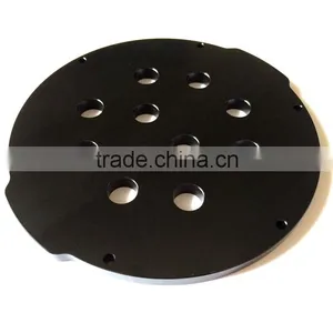 Black Anodized End Caps for Aluminum Railings thumbnail-1