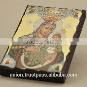 Orthodox Greek & Russian Wooden Icon thumbnail-5