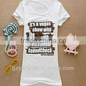 Ladies t Shirt Printed Plain Blank t Shirt Women thumbnail-2