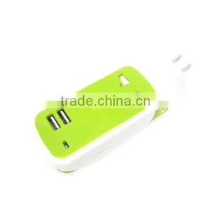 US Power Outlet Wall With Two Usb for United States thumbnail-1