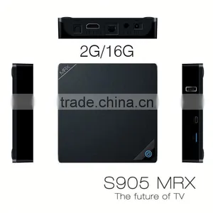 NEW Android tv Box MRX With Amlogic S905 Quad Core 64bit Chipset 2G/16G RAM/ROM Support 1000Mbps Ethernet thumbnail-1