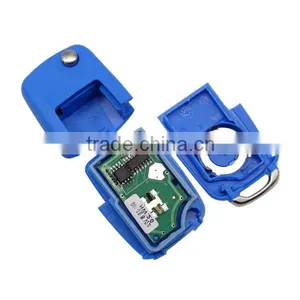 Blue Color VW Standare Style 3 Button B01 Copy Remote Key Master for KD300 and KD900 to Produce Any Model Remote thumbnail-1