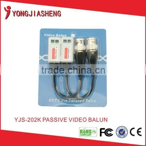 BNC Connector Video Balun Support Anti-jamming 300-450m YJS-202K thumbnail-1