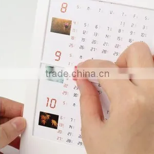 Wholesale Custom ps Calendar Printing 2016 Novelties Goods From China /minion Xmas Gift Concise Style Calendar Printing thumbnail-6