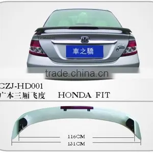 Abs Rear Spoiler for Fit thumbnail-1