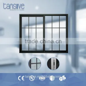 2016 Top Supplier Tansive Construction Australia Standard Aluminum Window With Grill Design thumbnail-1