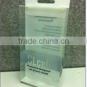 Custom Packaging Clear PVC PET Transparent Folding Plastic Packaging Box thumbnail-2