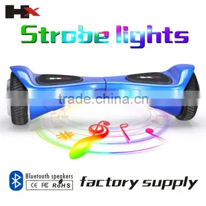 HX Two Wheels Electric Mobility Self-balancing Scooter With LED Light thumbnail-1