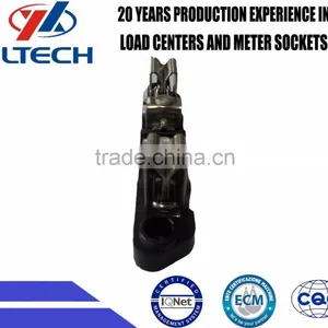 High Qualtity 100A Long Steel Basbar Steel Terminal Single Phase Meter Socket Inner Part thumbnail-1