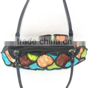 Ladies Leather Bag Multi Use Unique Shape Design Vivid Color Effect Hot Sale 2016 thumbnail-6