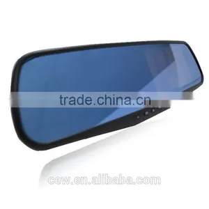 Newest 4.3 Inch Car Black Box Dual Lens Video Recorder Dash Cam Rearview Mirror Car Camera 1080P HD Car DVR thumbnail-2