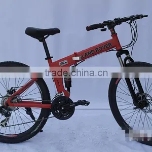 Mountain Bike 26-Inch High-Carbon Mountain Bike Dual Front And Rear Suspension Folding Mountain Bike Cycling Sell Like Hot Cakes thumbnail-4
