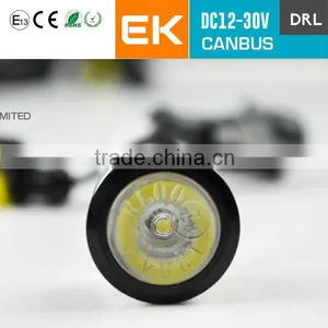 DRL LED Full Aluminum Housing 6 LEDs 12W E-Mark thumbnail-4