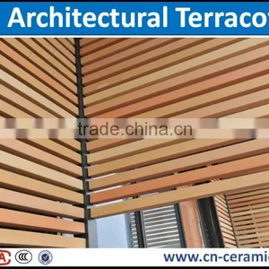 Fireproof Treatment Building Material Factory Price-terracotta Louver thumbnail-1