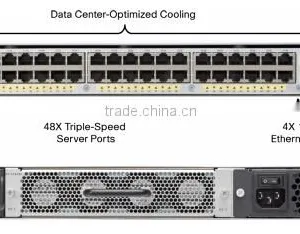 New Cisco Catalyst 4948E Ethernet Switch WS-C4948E-E thumbnail-1