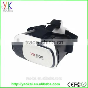 2016 Hot Selling Virtual Reality Glasses Case Plastic Google Cardboard 3D VR BOX 2.0 Adjustable 3D VR thumbnail-1