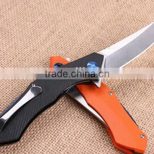 OEM 440 Stainless Steel Blade Material Survival Knife With G10 Handle thumbnail-2