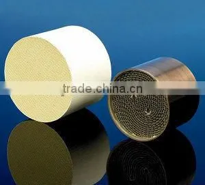 High Absorption Universal Engine Metal and Ceramic Honeycomb Catalytic Converter thumbnail-1