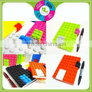 Silicone Blocks Cover Notebook thumbnail-5