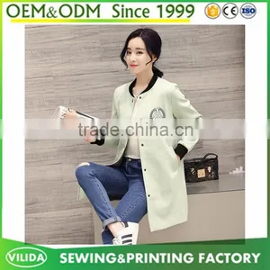 Wholesale Cheap Price Womens Coat Custom New Design Women's Long Coat thumbnail-1