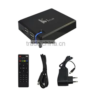 Amlogic S905 K1 Plus Android5.1 1GB Ram 8GB Flash KODI Fully Loaded Built-in Wifi K1 Plus Smart TV Box thumbnail-6