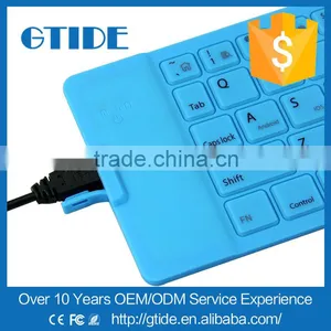 Tablet High Class Silicone Material Pocket Size Foldable Bluetooth Keyboard Folding Keyboard thumbnail-4