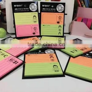 New Design Funny Little Girl Custom Sticky Note Set thumbnail-1
