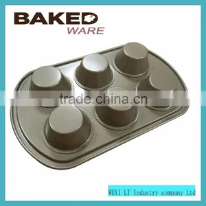 Factory Direct Supply Black 6 Holes Donut Baking Pan for FDA thumbnail-4