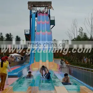 Rainbow Fiberglass Water Slide for Sale thumbnail-1
