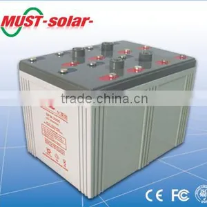 <MUST Solar>electric Power Solar Battery 2V 300ah thumbnail-1