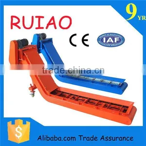 Hot Sale China Factory Hebei Ruiao Machine Tool Accessory Hinged Belt Type Cnc Chip Conveyor thumbnail-1