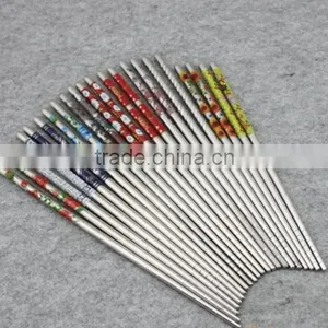 Stainless Steel Chopsticks With Printing thumbnail-1
