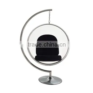 Acrylic Swing Bubble Chair With Stand thumbnail-4