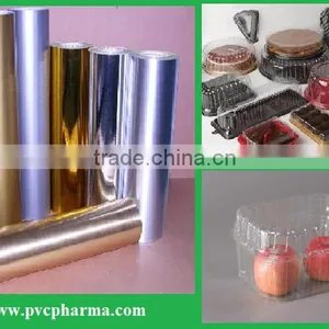 Food Grade Clear Hard PVC Film for Blistering Package thumbnail-1