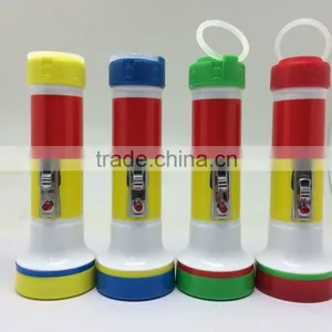 Tiger Head Plastic Led Flashlight Torch World Export-ftp998 thumbnail-1