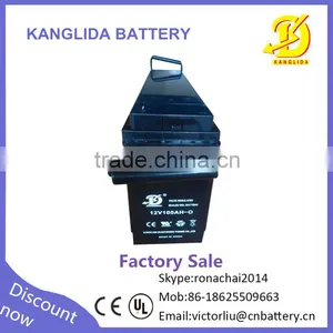 Factory Direct Sale Kanglida AGM Gel Vrla Rechargeable Battery for UPS thumbnail-6