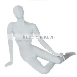 Fashion Doll New Fiberglass Female Mannequin Sitting Dummy Doll Female Sale Plastic Women Sex Doll Plastic Model Doll HZ-1912 thumbnail-1