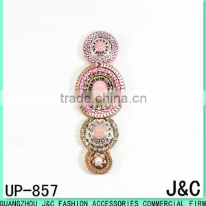 2017 the Newest Pink Beaded Sandals Uppers thumbnail-1