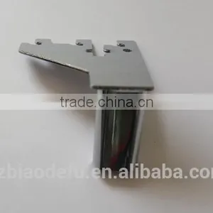 Metal Slotted Upright Oval Tube Bracket thumbnail-2