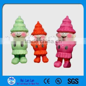 Custom Various Colors Inflatable Moving Cartoon Inflatable Mascot thumbnail-1