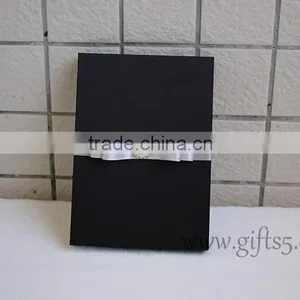 Custom Handmade Luxury Black Wedding Invitation Gift Boxes thumbnail-6