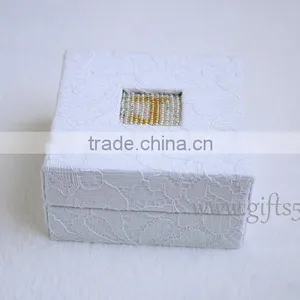 Personalized Jewelry Box Bracelet Box With Beaded Name Plate of J thumbnail-2