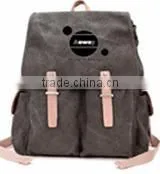 Customized Classic Campus Backpack Laptop Computer Backpack Canvas Fashion School Bags Logo Printed 14 thumbnail-1