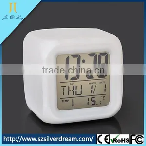 2016 Colorful Light Cheap Clock New Fashion Style Vogue Clock Wholesale thumbnail-1