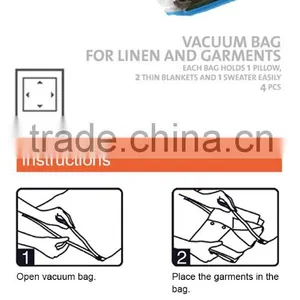 Living Room Dust Cover Closet Clothing Vacuum Storage Bag thumbnail-4