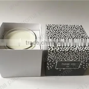 Scented Candle in Glass Candle Jar With Luxury Box Packing thumbnail-3