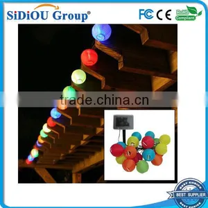 Solar Nylon Lantern Hanging Lantern String Lights thumbnail-1