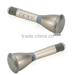 2016 New Speaker KTV Karaoke Microphone Player for Samsung Bluetooth Microphone thumbnail-3