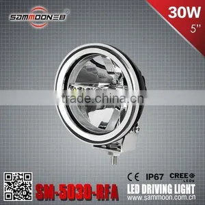 5 Inch 30W Round LED Driving Light Work Light With Cree Chip Fog Light thumbnail-1
