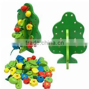 Hot Sale Wooden Toys --- String Beads of Tree thumbnail-1